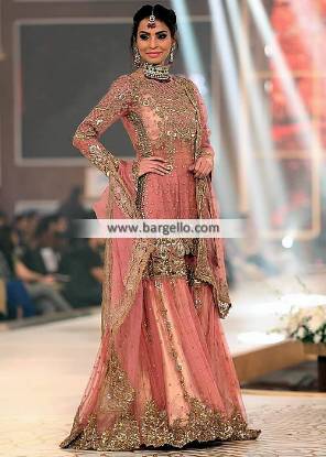 Latest Bridal Gharara Dresses Barking UK Bridal Gharara for Valima and Reception