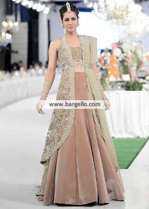 Elan Bridal Lehenga PFDC SWAROVSKI CRYSTAL COUTURIERS 2015 Elan Dressses Edinburgh UK