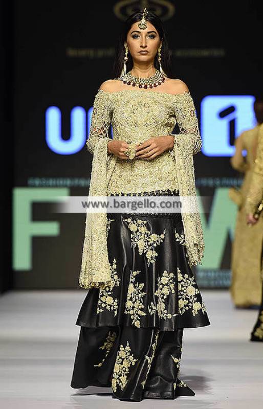 Asian Bridal Sharara Dresses Edinburgh UK Asian Bridal Sharara Collection