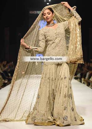 Latest Bridal Sharara Dresses Umar Sayeed FPW Dresses wilmington Delaware USA