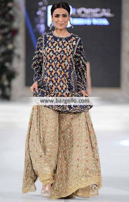 Sania Maskatiya PLBW Dresses Northridge California CA USA Wedding Sharara Outfit