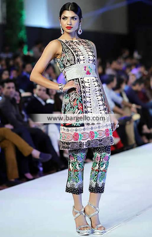 Designer Pakistani Party Dresses Ithaca New York NY USA Kamiar Rokni PLBW