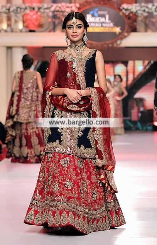 HSY TBCW 2015 Dresses Hamtramck Michigan US Pakitani Wedding Lehenga Dresses