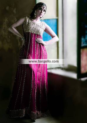 Striking Anarkali Dresses Garden City Michigan MI USA for Wedding Pakistani Anarkali Dresses