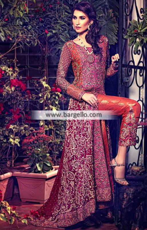 Modern Look Gown Dresses North Carolina for Wedding and Special Occasion Uzma Baber Dresses