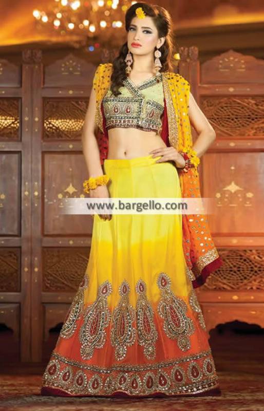 Stylish Lehenga Dress for Wedding and Mehndi Event Dresses Austin Texas TX US Hijab Dresses