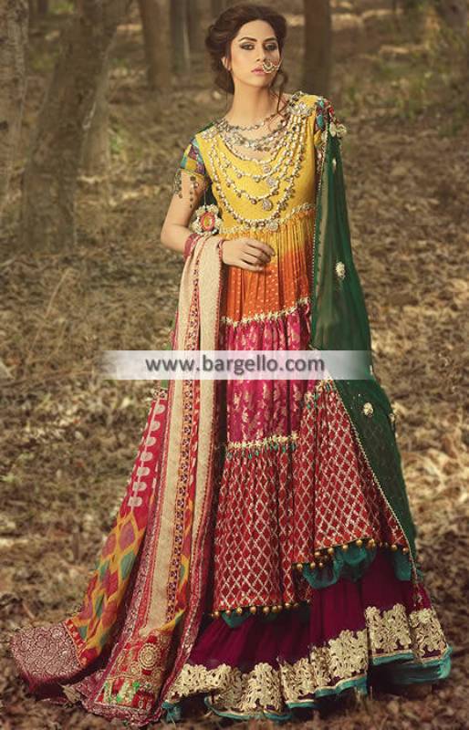 Zahara Ahmad Lehenga Dresses Desiginer Anarkali Dresses Vestal New York NY US with Gorgeous Lehenga