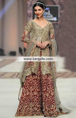 Gorgeous Sharara Dress Wedding Sharara Dresses Denny UK Bridesmaid Sharara Saira Rizwan TBCW