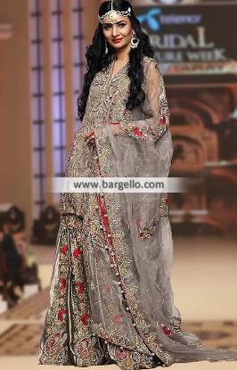 Bridal Gharara Dress for Walima Bridal Dresses Laguna Hills California USA