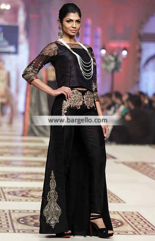 Designer Party Dresses Sydney Australia Asifa Nabeel TBCW Embroidered Trouser