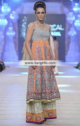 Impressive Anarkali Shirt with Stylish Flared Sharara Dresses Special Occasion Dress