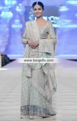 Nida Azwer Bridal Lehenga Collection Elegant Bridal Wear Lehenga for Modern Brides