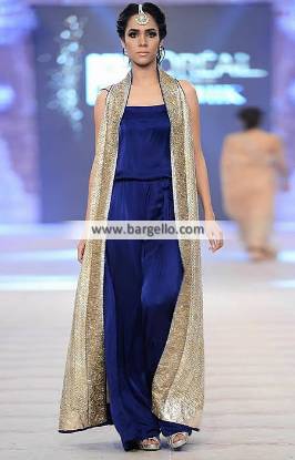 Stylish Jumpsuit Party Wear Designer Jumpsuit Nida Azwer PFDC 2014