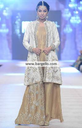 Gorgeous Jumpsuit Wedding Dress Evening Dress Nida Azwer Bridal Collection 2014