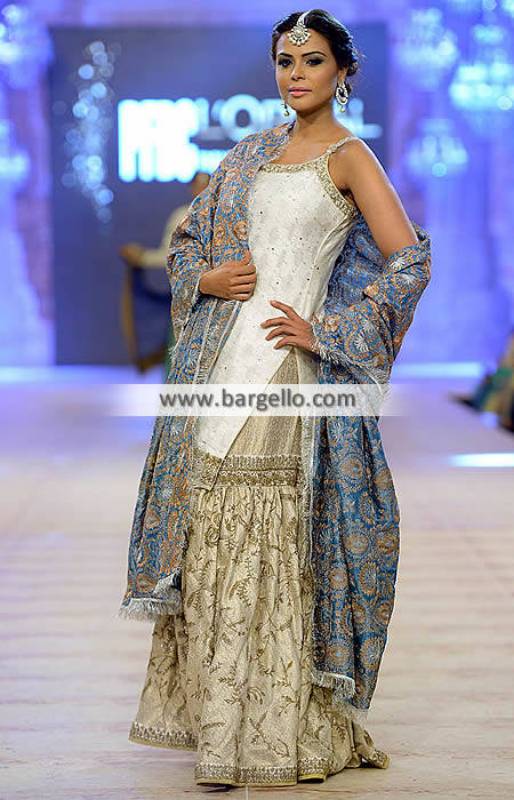 Beautiful Gharara Dress Wedding Gharara Banarsi Gharara Nida Azwer PFDC