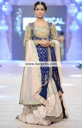 Pakistani Indian Lehenga Dress Wedding Lehenga Nida Azwer Lehenga Dresses PFDC 2014