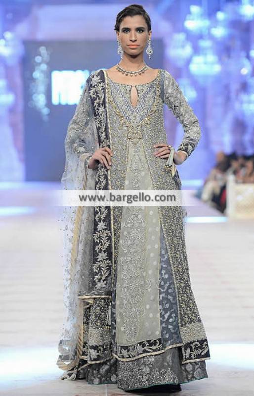 Enthralling Bridal Lehenga Dress for Reception and Valima