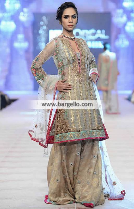 Bridal Sharara Outfit Pakistani Sharara Outfit Nickie Nina Sharara Collection PFDC