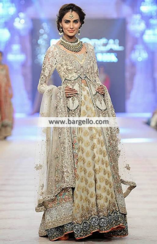 Designer Wedding Lehenga for Valima Reception Dresses Nickie Nina Lehenga Collection