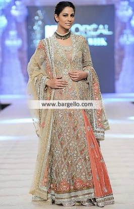 Misha Lakhani Bridal Lehenga Dresses for Reception and Special Occasions PFDC 2014