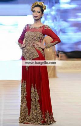 Traditional Wedding Gown Special Occasion Dresses HSY Bridal Collection PFDC 2014