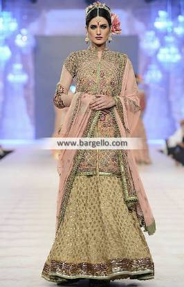 Pakistani Indian Bridal Lehenga Fahad Hussayn Bridal Collection PBCW 2014