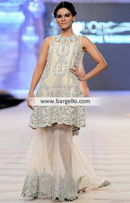 Pakistani Party Dresses Paris France Ammara Khan Party Dresses Collection PFDC 2014