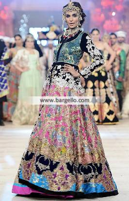 Ali Xeeshan Bridal Gown Bridal Lehenga Collection PFDC 2014 Bridal Dresses