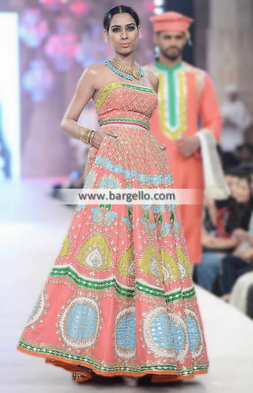 Ali Xeeshan Gown Dresses Formal and Special Occasions PFDC Bridal Collection 2014