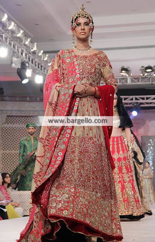 Ali Xeeshan Bridal Dresses Bridal Anarkali Collection PFDC Bridal Collection