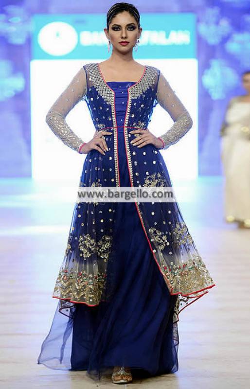 Akif Mahmood Gown Dresses Pakistan Evening Dresses Wedding Dresses PFDC
