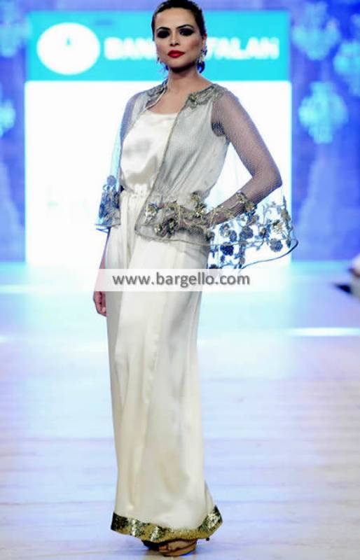 Akif Mahmood Jumpsuit Collection PFDC L'Oreal Paris Bridal Couture Week 2014