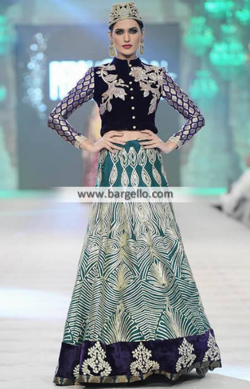 Akif Mahmood Wedding Dresses Stylish Wedding Lehenga Collection PFDC