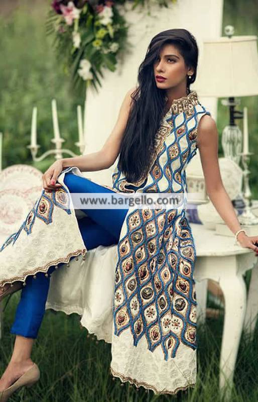 Elegant and Luxurious Angrakha Dresses San Antonio Angrakha Frocks Dresses Pakistan