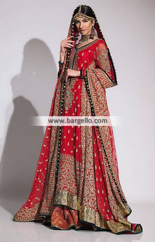 Fahad Hussayn Wedding Dresses Collection Wedding Lehenga UK USA Canada Australia