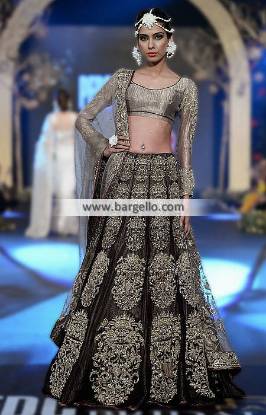 Elan Bridal Lehenga Collection A-Line Bridal Lehenga PFDC Bridal Week Pakistan 2014