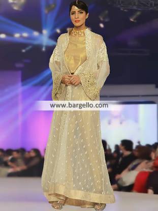 Pakistani Silhouette Formal Dresses Asifa & Nabeel Party Dresses Collection PBCW 2014