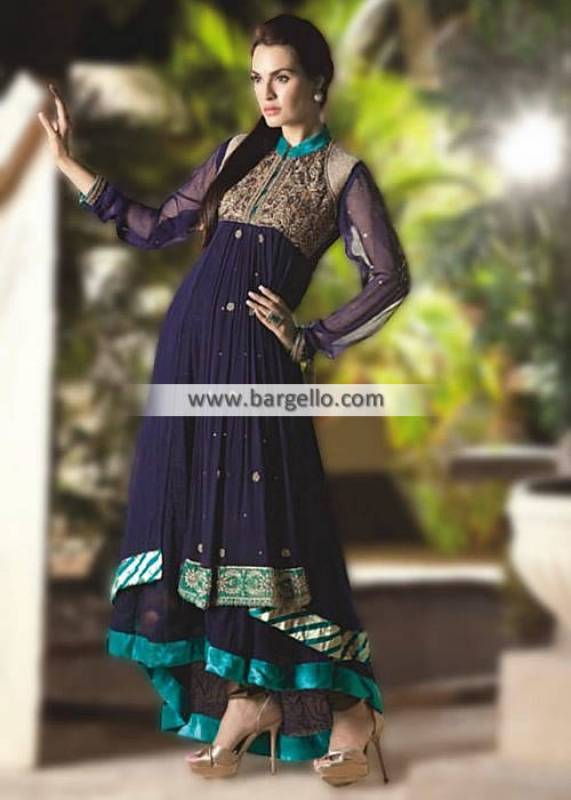 Pakistan Anarkali Suits Perth Australia Evening Dresses Wedding Functions Ahsan Hussain