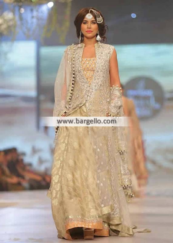 Designer Wedding Dresses Pakistan 2014 Zainab Chottani Bridal Couture Week Collection