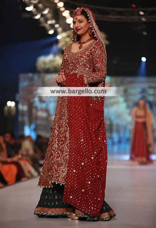 Umsha Babar Wedding Sharara Collection Milton London UK Wedding Sharara PBCW 2014