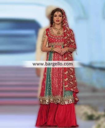 Anarkali Bridal Sharara Wilmington Delaware USA Noman Arfeen Bridal Collection PBCW 2014