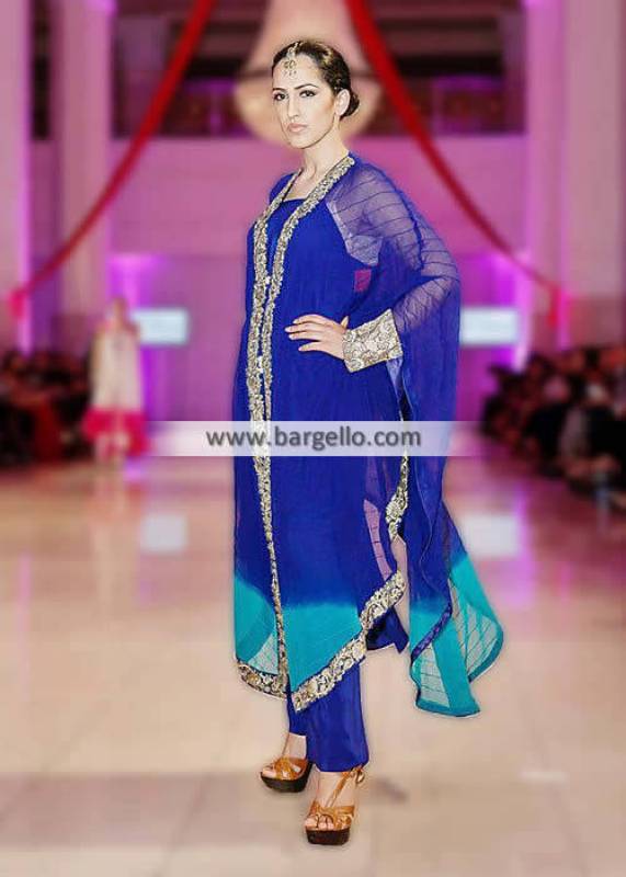 Elan Poncho Style Formal Dresses Collection Pakistan Wedding Functions IBFJW London