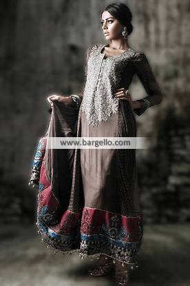 Naushemian Pakistani Party Wear Collection 2014 For South Asian Women Nauman Arfeen