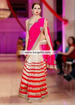 Charisma Stylish Saree Lehenga Newcastle London UK Wedding Formal Party Wear IBFJW 2013