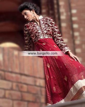 Anarkali Suits Wedding Party Dresses Threads and Motifs Newcastle UK London