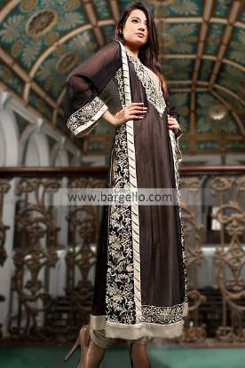 Latest Embroidered Evening Wear For Wedding and Parties by Threads and Motifs 2013