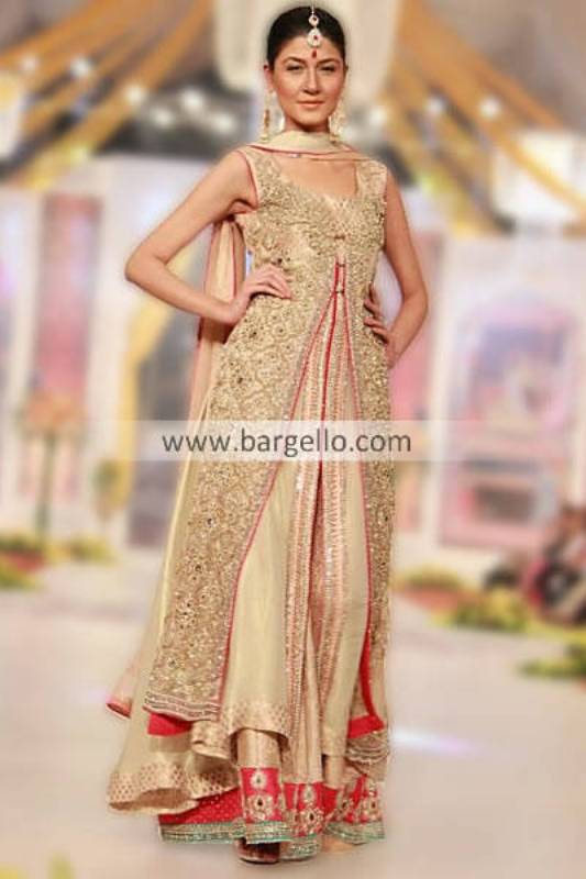 Maria B Formal Occasion Dresses Collection Showcased at Pantene Bridal Couture Week 2013