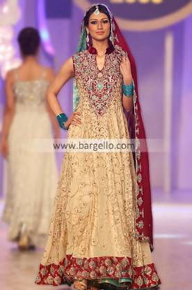 Pakistani Bridal Dresses Collection Staged by Teena Hina Butt at Pantene Bridal Couture Week 2013