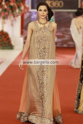 Latest Party Outfits With Rich Embroidery by Designer Sadaf Ashraf at Bridal Couture Week 2013
