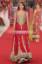 Red Bridal Collection by Pakistani Designer Mehdi at Bridal Couture Week 2013 Burton upon Trent UK